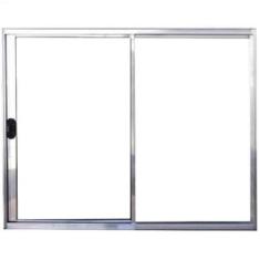 Imagem de Janela Vitro 2 Folhas Alumínio Brilhante 1.00  X 0.80 Modular - DC