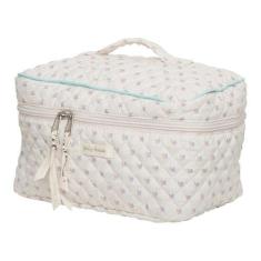 Imagem de Bolsa de maquiagem Juoxeepy Bolsa de cosméticos acolchoada de algodão 