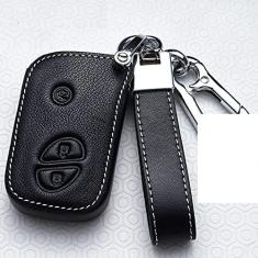 Imagem de Porta-chaves do carro, capa de couro inteligente, adequado para Lexus CT200H GX400 GX460 IS250 IS300C RX270 ES240 ES350 450h 460h, porta-chaves do carro ABS inteligente para chaves de carro