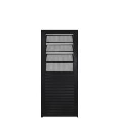 Imagem de Porta de Alumínio com Basculante 210x80cm Lado Direito Hale Esquadrias