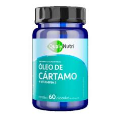 Imagem de OLEO DE CARTAMO + VIT E 1000MG C/60 CAPS QUALY NUTRI