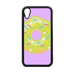 Imagem de Green Doughnut Sobremesa Sweet Food para iPhone XR Capa para proteção de telefone Apple
