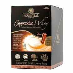 Imagem de Whey Protein Cappuccino Essential Nutrition 14 Sachês de 32g