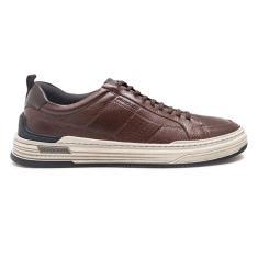 Imagem de Tênis De Couro Democrata Masculino Denim Mike 240601  masculino