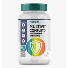 Imagem de Multivitamínico Multivit Completo 22Vitamin + Minerais 60Caps