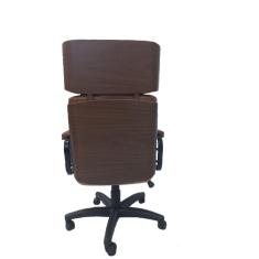 Imagem de Cadeira Eames Presidente Caramelo Linha Capa Branca