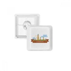 Imagem de London Bridge UK Big Ben The London Teclado mecânico PBT Gaming Upgrade Kit
