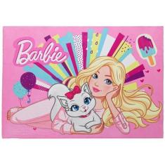 Imagem de Tapete Infantil Barbie 70X100 Joy Jolitex