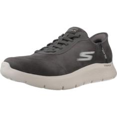 Imagem de Skechers Tênis masculino Hands Free Slip-ins: Go Walk Flex-Smooth Motion, Cinza, 45