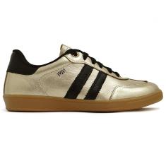 Imagem de Tenis Feminino Marina Mello Casual Dourado - 12154-Feminino