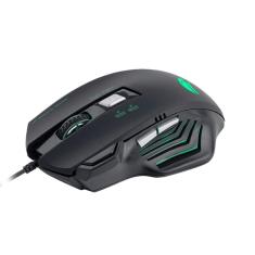 Imagem de Mouse Gamer Viper Pro Python Óptico 3600 DPIs 05 Botões 4 Velocidades Botão para Disparos Duplos USB Preto