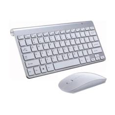 Imagem de Kit Teclado Mouse Tecrado Fino Leve Bom Smartv E Pc