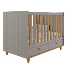Imagem de Berço Americano Candy com 2 Gavetas - Permóbili Baby