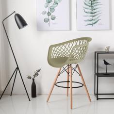 Imagem de Banqueta Web Empório Tiffany Fendi/Madeirado