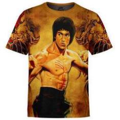 Imagem de Camiseta Masculina Bruce Lee Estampa Digital Md01