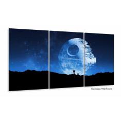 Imagem de Quadro Decorativo - Star Wars Estrela da Morte -120x60 em te