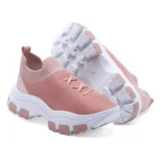 Imagem de Tênis Feminino Chunky Casual Meia Solado Plataforma - Lopesshoes