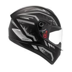 Imagem de Capacete Moto Fechado Fly Peels Drive 2 Spike Esportivo, Cinza Fosco, 