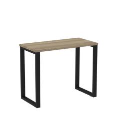 Imagem de Mesa Madeira 900x450mm M90/45p25tub Noce Naturalle/Preto