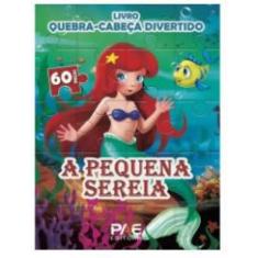 Imagem de Quebra cabeça divertido   a pequena sereia - PAE EDITORA