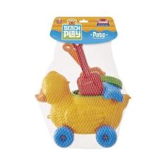 Imagem de Brinquedo Infantil Beach Play Pato Balde de Praia com Acessórios Usual