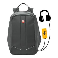 Imagem de Mochila Executiva Antifurto Em Poliester