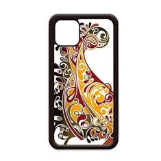 Imagem de Desenho colorido de pavão para iPhone 11 Pro Max Capa para Apple Mobile Case