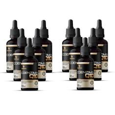 Imagem de 10x Coenzima Q10 100mg Por Porção em Gotas 30ml Tuttiflora