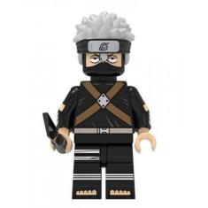Imagem de Boneco Blocos De Montar Kakashi Hatake Personagem Naruto - Mega Block