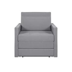 Imagem de Sofá Cama Castor Solteiro Salerno Max Suede Cinza