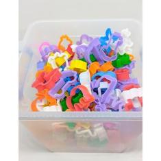 Imagem de Kit 24 Massinha De Glitter 50 Forminha De Massinha Infantil - Vendeu B