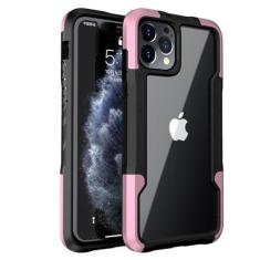 Imagem de Caso para iphone 12 11 13 14 pro max caso transparente para iphone11 12 13 14 duro pc macio tpu capa completa, t3, para iphone 11pro max