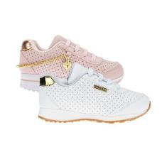 Imagem de Tenis Infantil Menina  - KIT 2 PARES Tam 24 ao 34 - sapatinhos.club, Ú