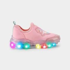 Imagem de Tênis Infantil de Luz Bibi Roller Celebration 2.0 Rosa de Sereia e Unicórnio-Feminino