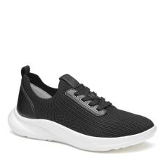 Imagem de Johnston & Murphy Tênis feminino Escape Knit com cadarço, Preto, 36