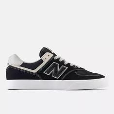 Imagem de Tênis New Balance Numeric 574 Vulc Preto Branco-Masculino