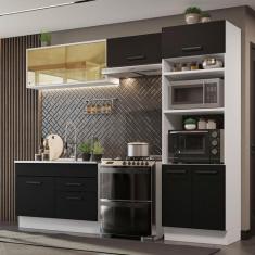 Imagem de Cozinha Completa Madesa Agata 270005 Com Armário E Balcão (Sem Tampo E