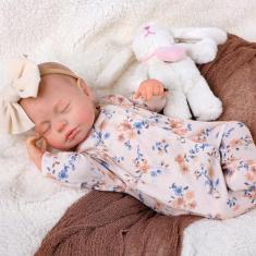 Imagem de Boneca Reborn BABESIDE Lifelike Sleeping Girl 50 cm com acc