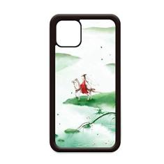 Imagem de Capa de aquarela chinesa Riding A Horse Go para iPhone 11 Pro Max para Apple Mobile Case Shell