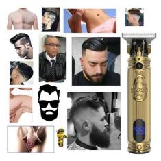 Imagem de Maquina Perfect Barber Cortar Cabelo Barbear Aparador Eletrico Kemei D