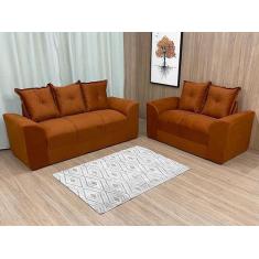 Imagem de Sofá 2 E 3 Lugares Terracota 604 Porto - Alpoim