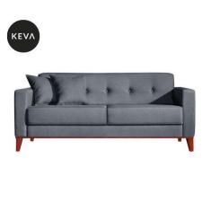 Imagem de Sofá 2 lugares Kivik Poliéster Botonê Cinza - Mobly