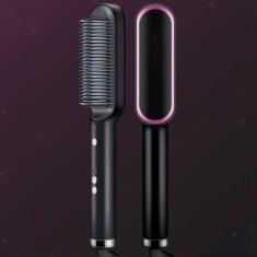 Imagem de Escova 3 em 1 Secadora Alisa Cabelo Rápido Plus 110/220v Bivolt - GENZ