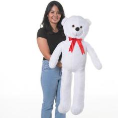 Imagem de Urso de Pelucia Gigante Urso Teddy Grande 1,10m de Altura Hipoalergêni