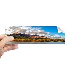 Imagem de DIYthinker Adesivo retangular para para-choque Mountain Crystal Lake Science Nature Scenery