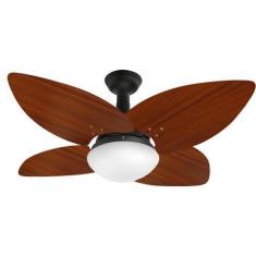 Imagem de Ventilador De Teto Jet Aspen Venti-Delta Preto 4Pás Rádica Jequitibá 2