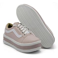 Imagem de Tenis Feminino Flatform Casual Confortavel-Feminino