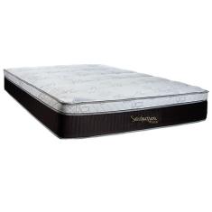 Imagem de Colchão Queen Molas Ensacadas Visco MasterPocket Lucksfaction Black Euro Pillow (158x198x36) - Luckspuma