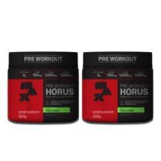 Imagem de Kit Com 2 Pré Treino Hórus 2G Beta Alanina 300G Sabores Max Titanium