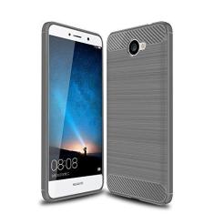 Imagem de Capa para Huawei Ascen XT2, capa de material de fibra de carbono, suave antiderrapante, macia, anti-impressões digitais, capa totalmente protetora para Huawei Ascen XT2